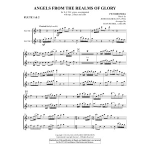Angels from the Realms of Glory - Flute 1 & 2