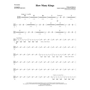 How Many Kings - Percussion