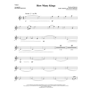 How Many Kings - Violin 1