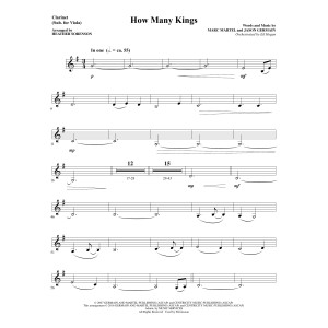 How Many Kings - Clarinet (sub Viola)