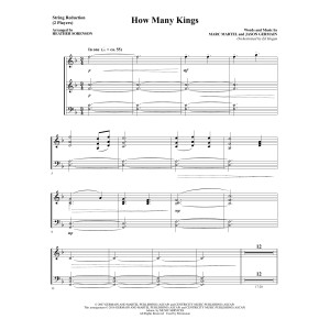 How Many Kings - Keyboard String Reduction