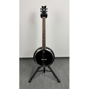 Banjo Ortega, 6 Strings, Electro, Black