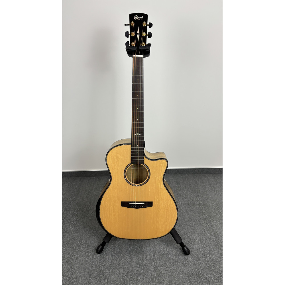 Cort GA-MY Bevel Myrtlewood Natural Guitar
