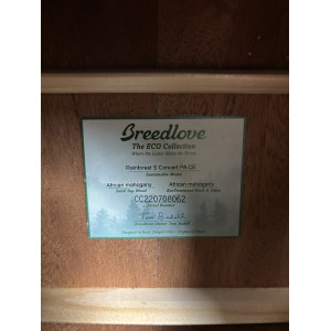Breedlove Rainforest S Concert CE Pap