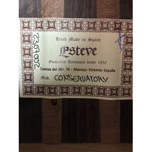 Esteve Conservatory Cedar Top Guitar