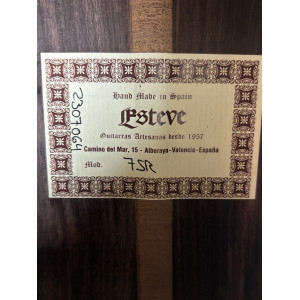 Esteve 7sr Cedar Top Guitar Case