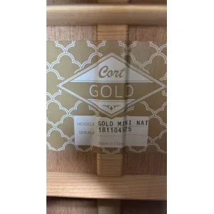 Cort Gold Mini Natural Gloss