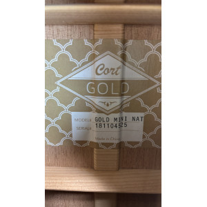 Guitare Cort Gold Mini Naturel Brillant