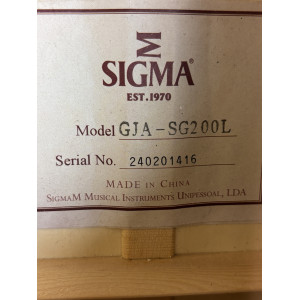 Sigma Serie Sg Gja-sg200l Linkshänder
