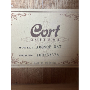 Bajo Cort AB850F Natural Brillante
