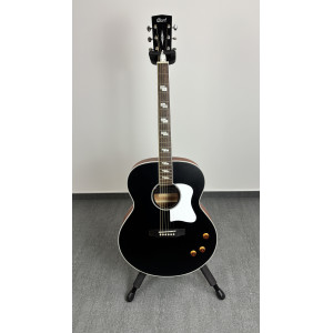 Cort CJ Retro Gitarre Matt Schwarz