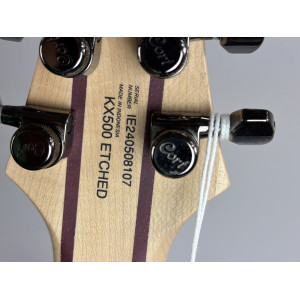 Guitarra Cort Kx500 Etched Violeta Oscuro