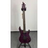 Cort Kx500 Gitarre in dunklem Violett mit Gravur