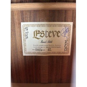 Esteve Adalid 12 Guitar, Spruce Top