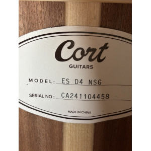 Cort Essence D4 Natural Semi Gloss