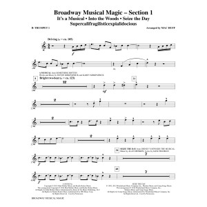 Broadway Musical Magic - Bb Trumpet 1