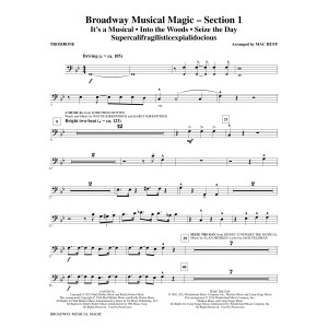 Broadway Musical Magic - Trombone
