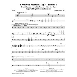 Broadway Musical Magic - Drums