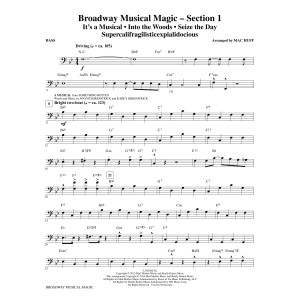 Broadway Musical Magic - Bass