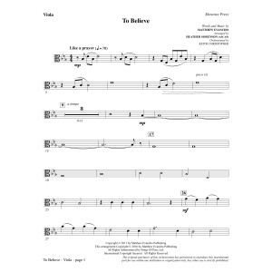 To Believe - Viola