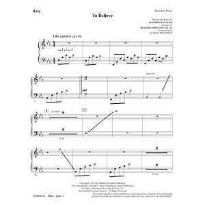 To Believe - Harp