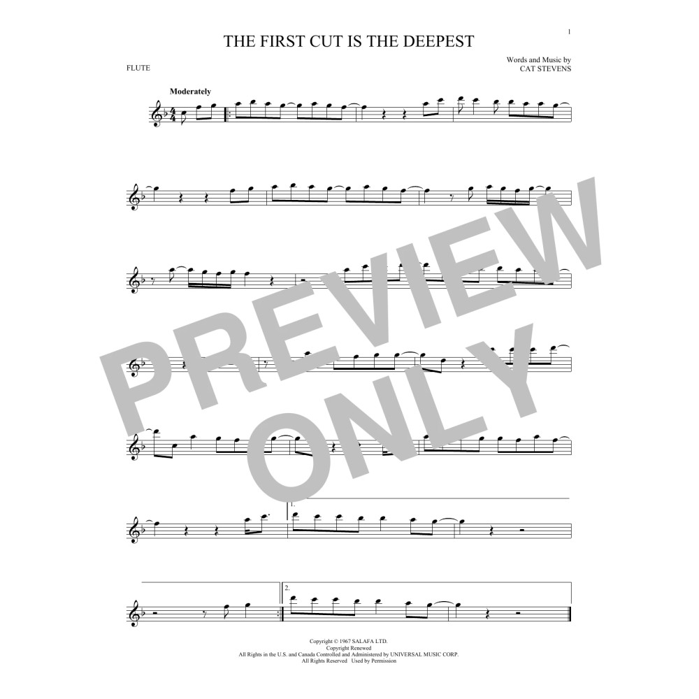 The First Cut Is The Deepest