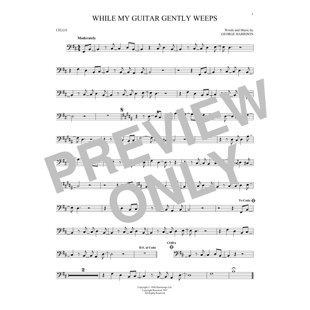 While My Guitar Gently Weeps