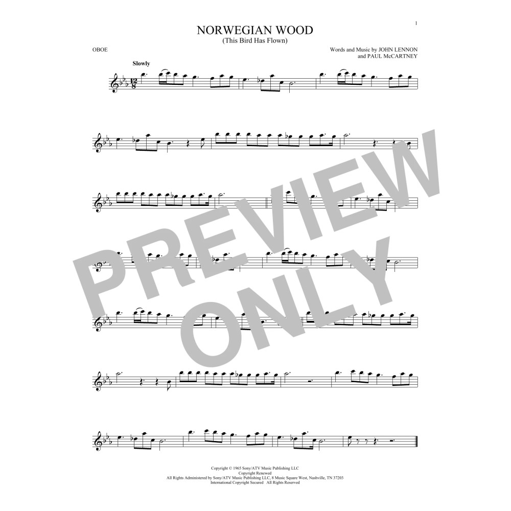 Norwegian Wood (This Bird Has Flown)