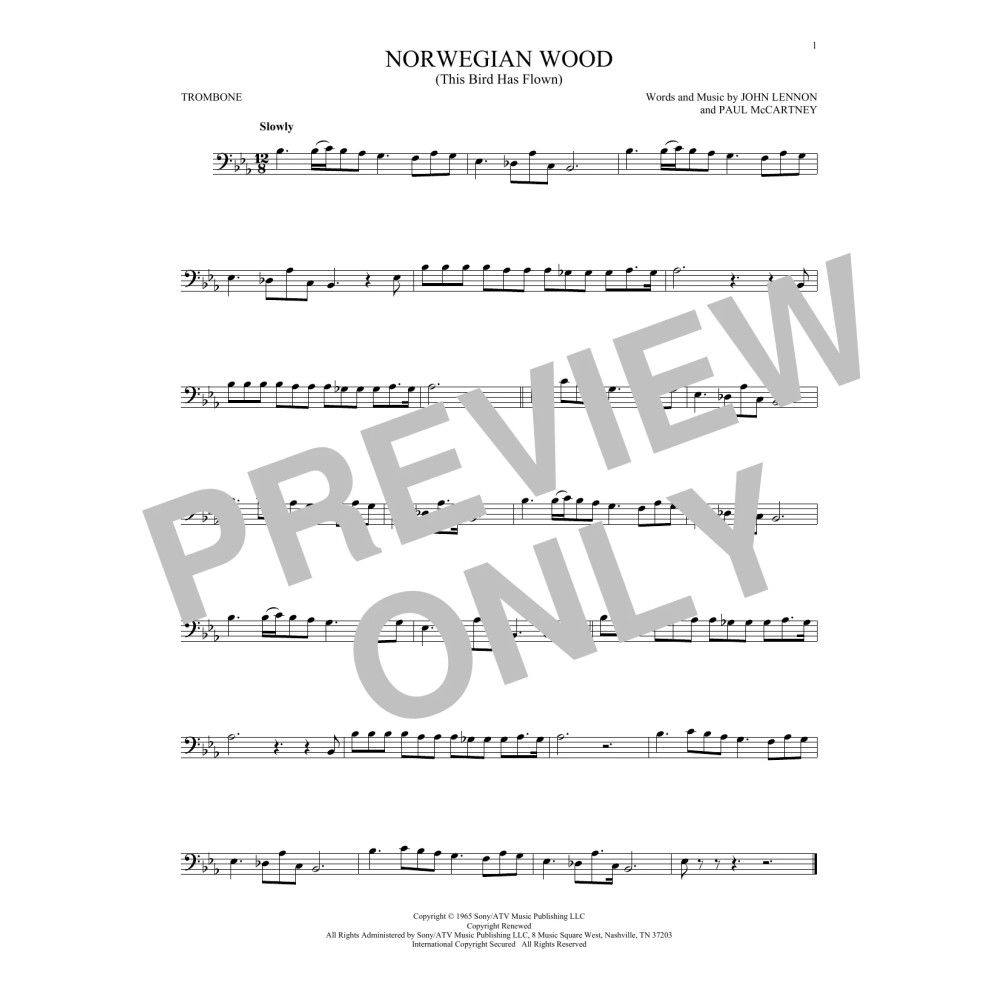 Norwegian Wood (This Bird Has Flown)