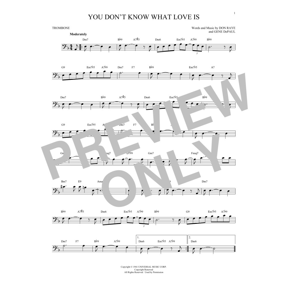 You Don't Know What Love Is