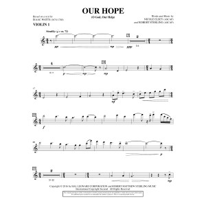 Our Hope - Violin 1