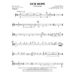 Our Hope - Violin 2