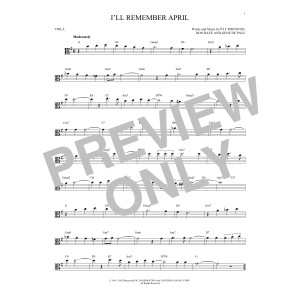 I'll Remember April