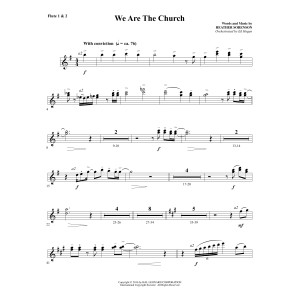 We Are the Church - Flute 1 & 2
