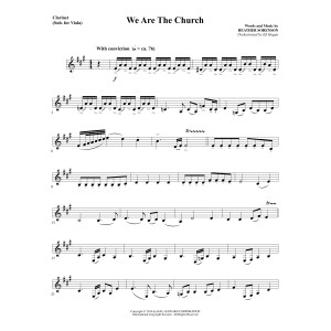 We Are the Church - Clarinet (sub Viola)