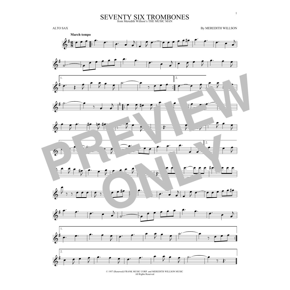 Seventy Six Trombones