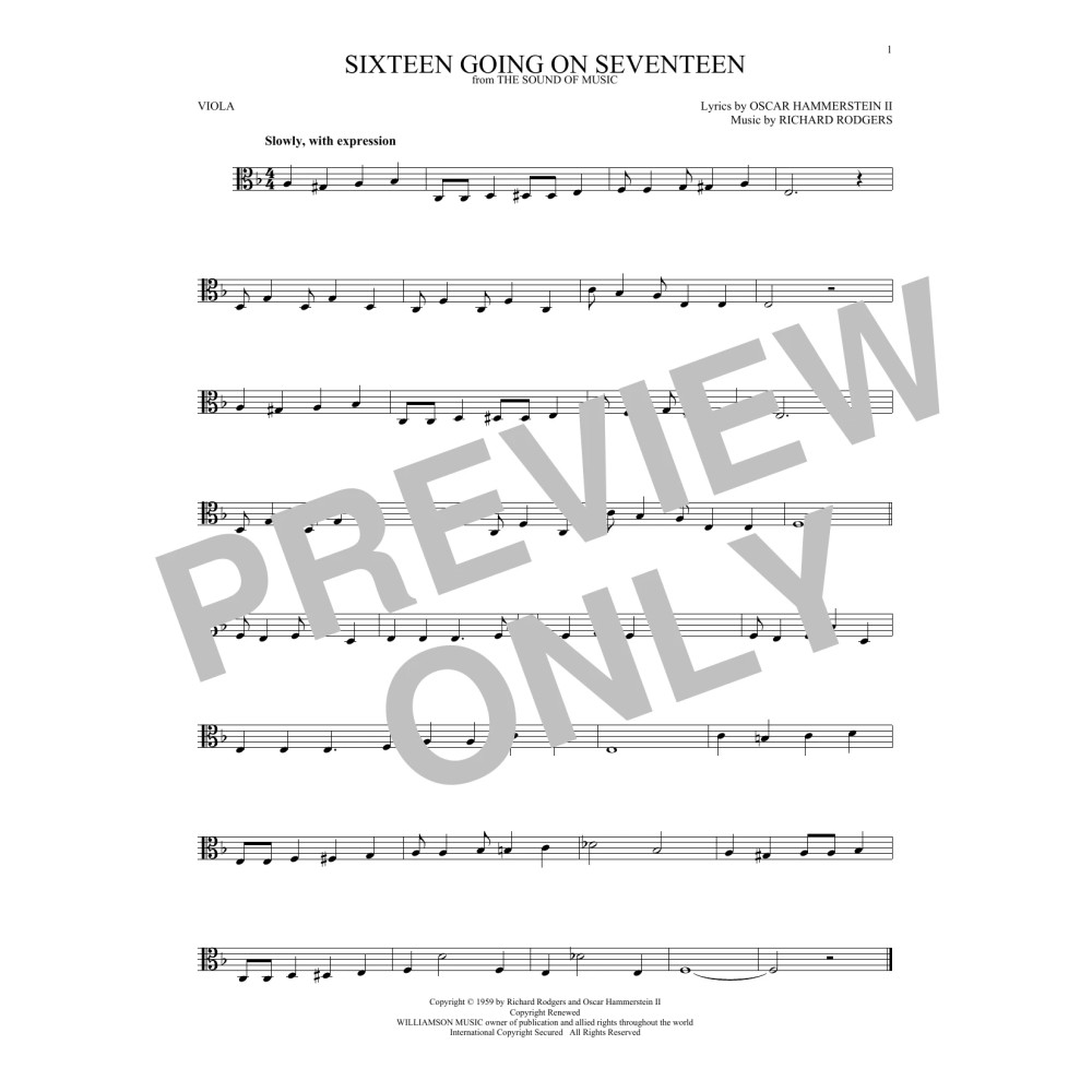 Sixteen Going On Seventeen (from The Sound of Music)