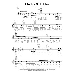 I Took A Pill In Ibiza