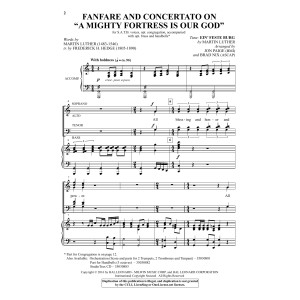 Fanfare and Concertato on A Mighty Fortress Is Our God