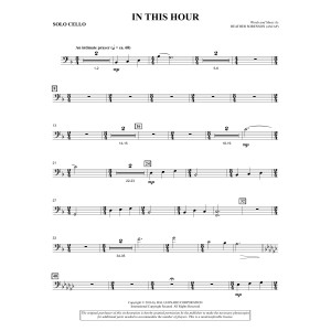 In This Hour - Solo Cello