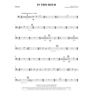 In This Hour - Cello