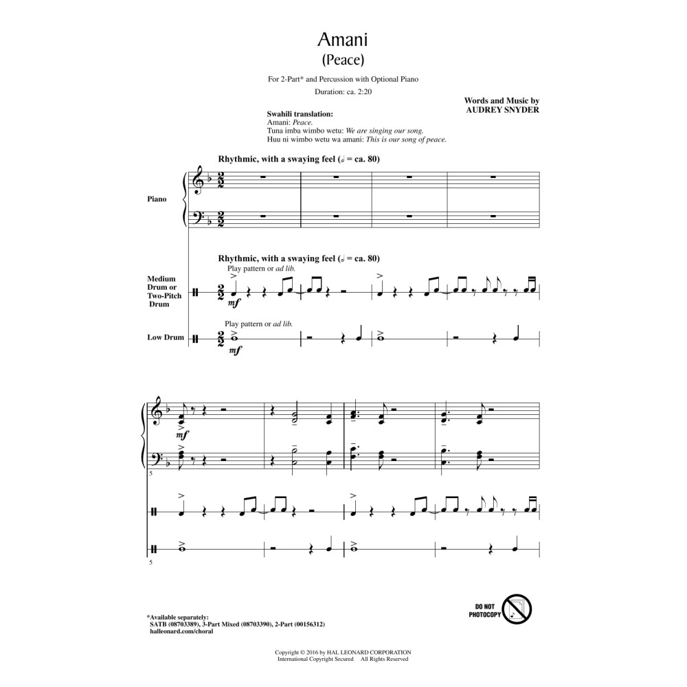 Amani (Peace)