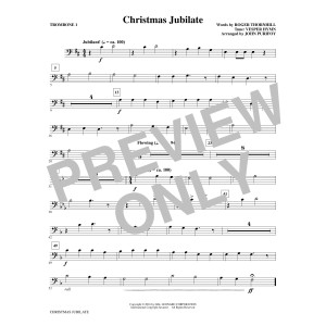 Christmas Jubilate - Trombone 1