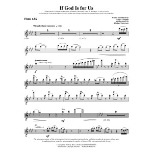 If God Is for Us - Flute 1 & 2