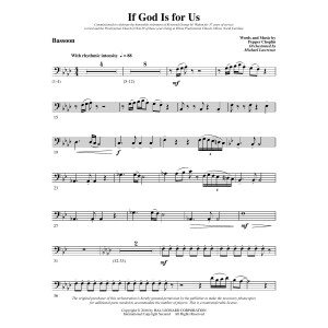 If God Is for Us - Bassoon