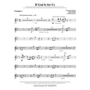 If God Is for Us - Bb Trumpet 1