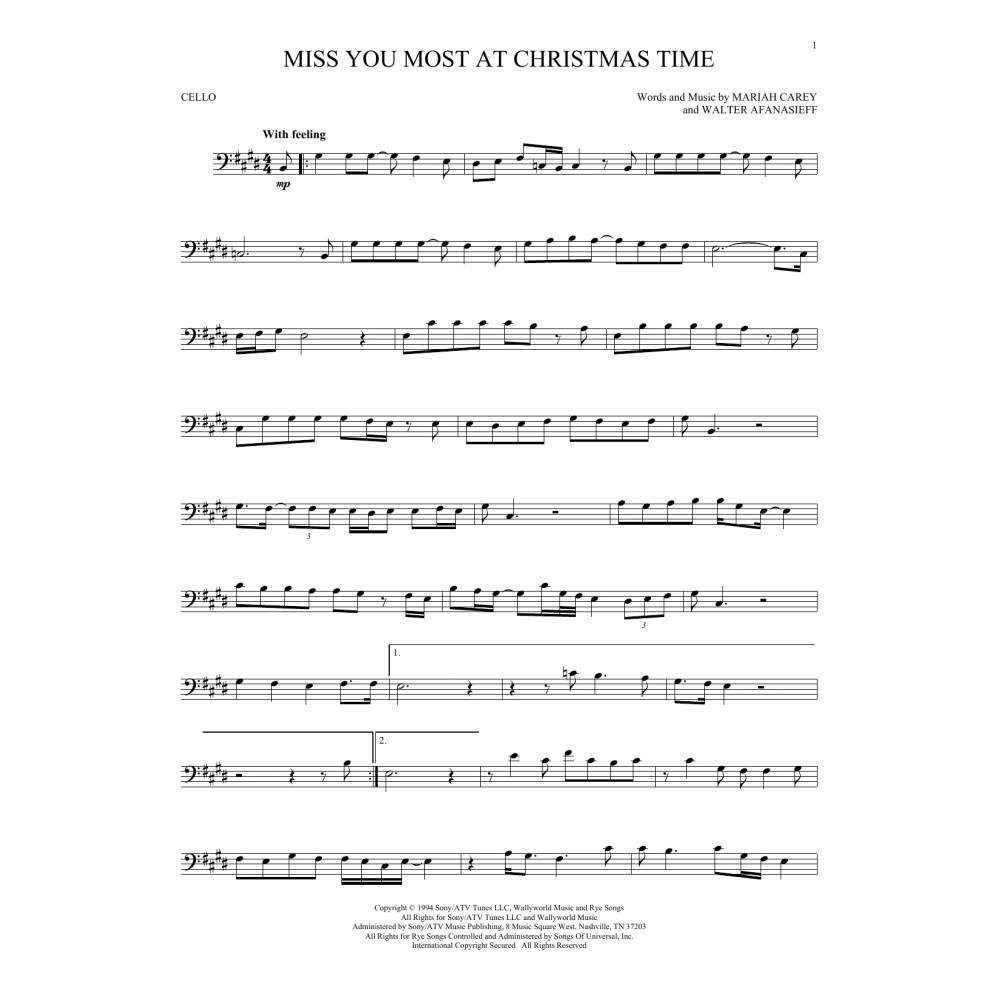 Miss You Most At Christmas Time