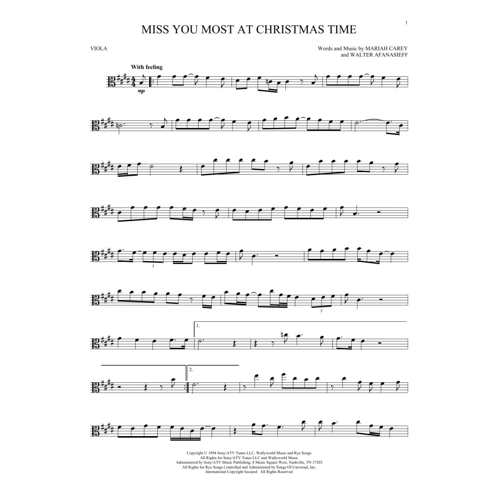 Miss You Most At Christmas Time
