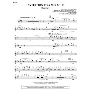 Invitation to a Miracle - Flute 1
