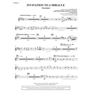 Invitation to a Miracle - Bb Trumpet 1